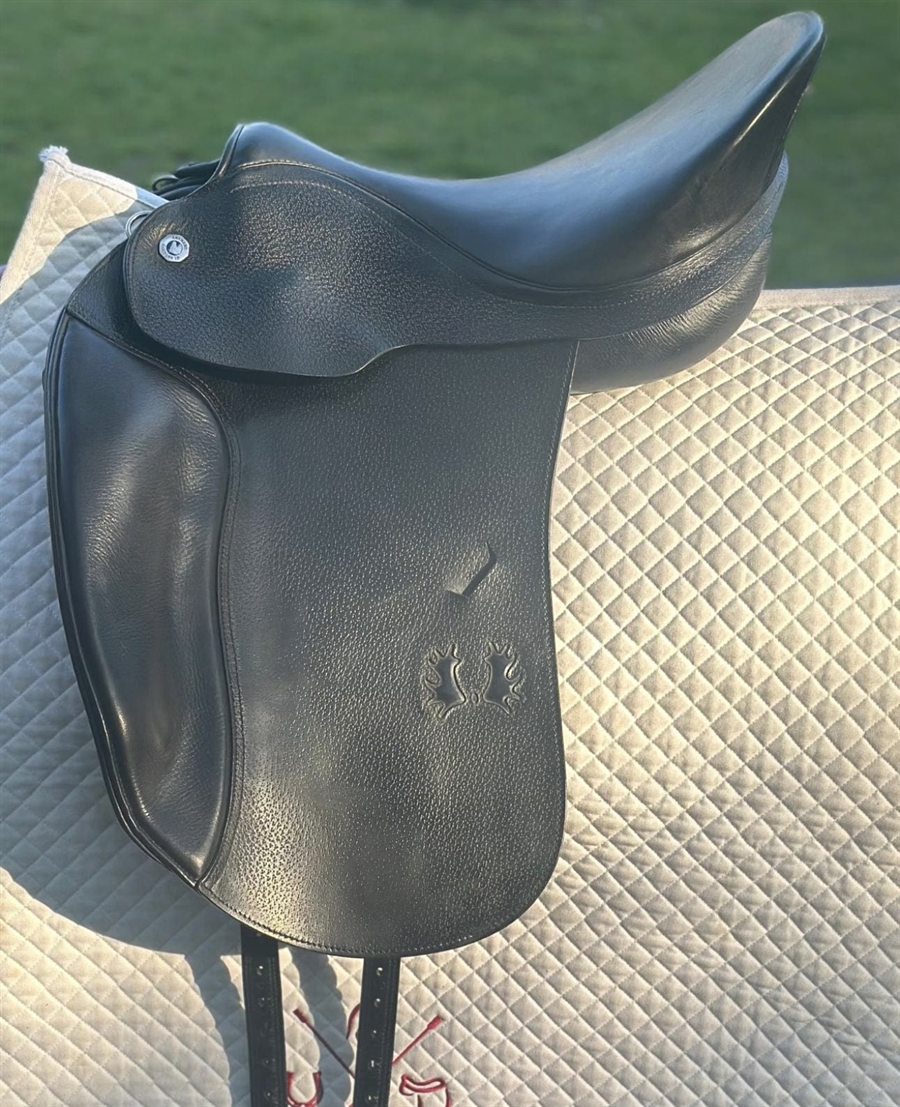 Gebrauchter Sattel Prestige Top Dressage KK, 17 Zoll, medium