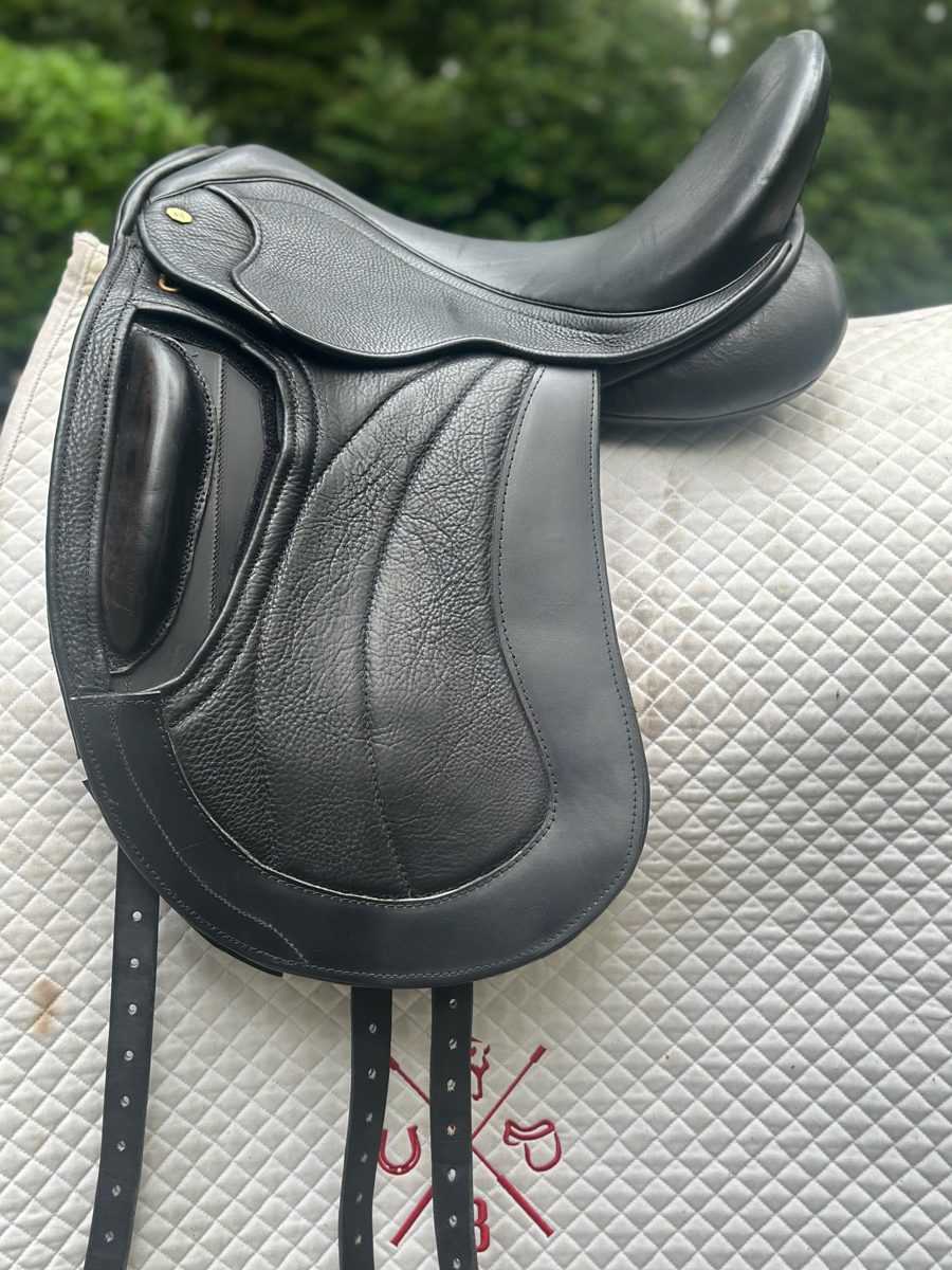 Gebrauchter Sattel Brandon Majesty, 17 Zoll, extra wide
